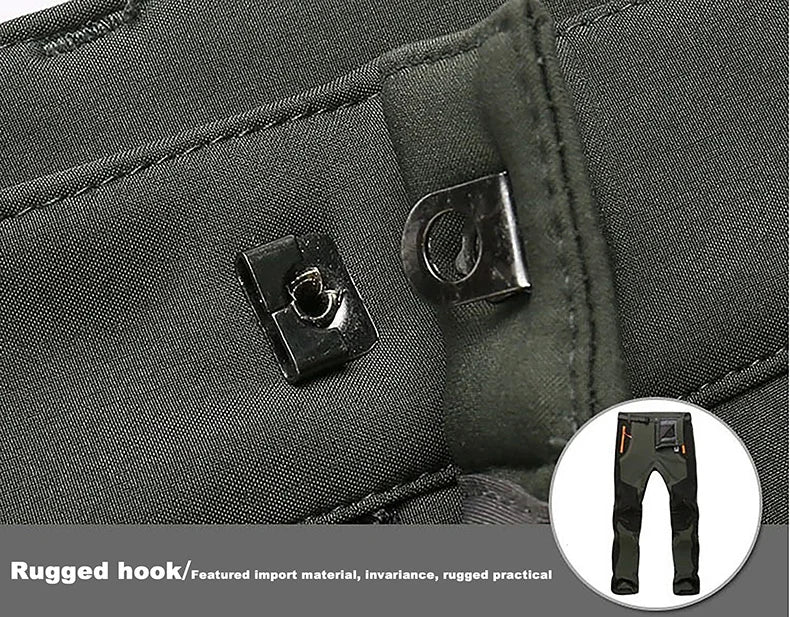 LNGXO Men’s Winter Fleece Hiking Pants – Waterproof, Windproof, & Insulated for Outdoor Adventures