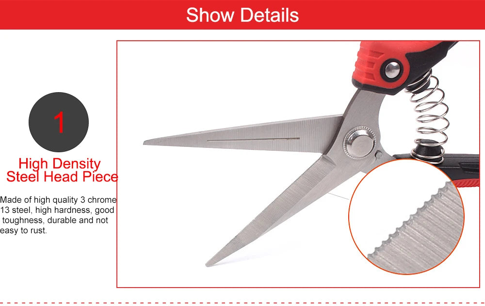 RDDSPON Pruning Shears – Sharp & Durable Garden Tools