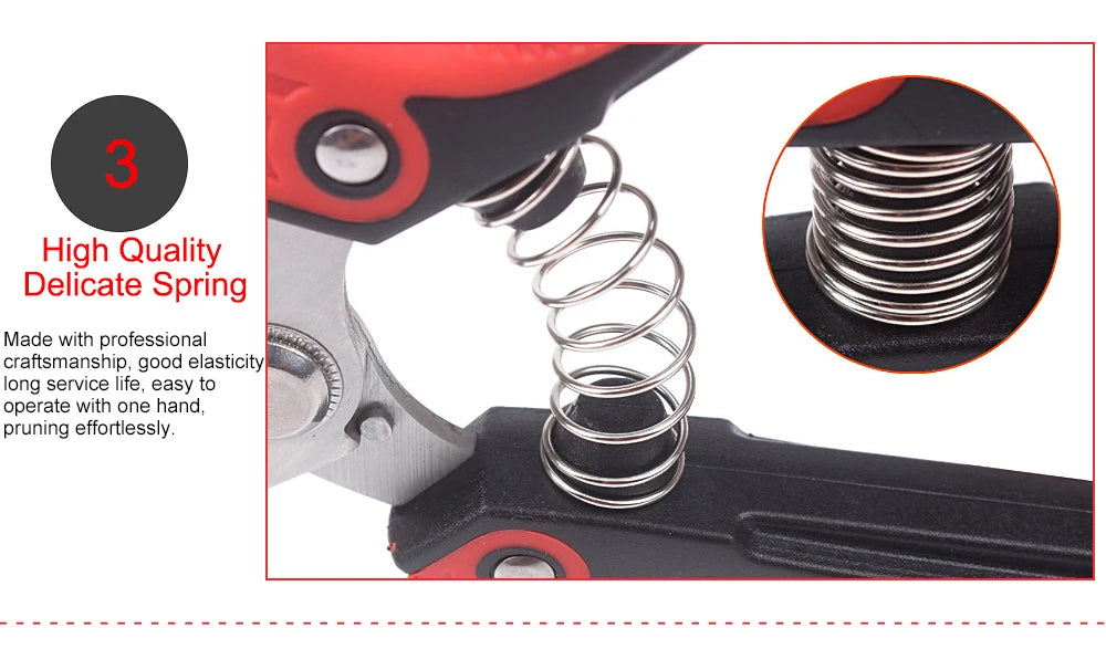 RDDSPON Pruning Shears – Sharp & Durable Garden Tools