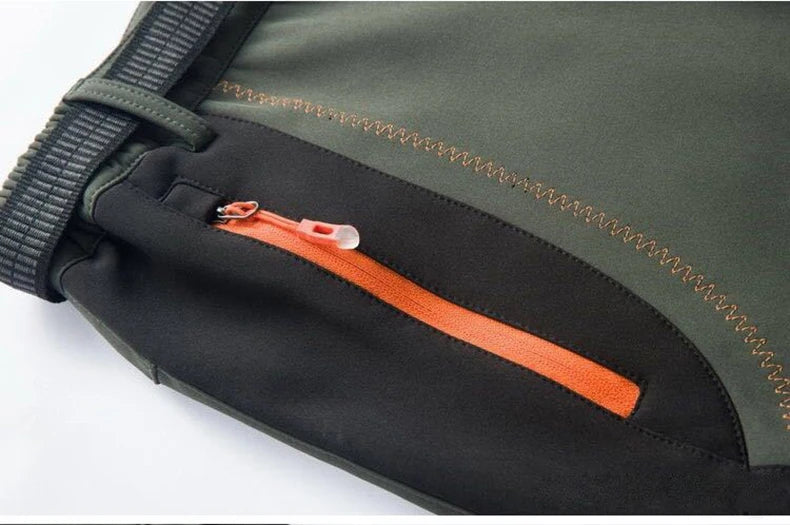 LNGXO Men’s Winter Fleece Hiking Pants – Waterproof, Windproof, & Insulated for Outdoor Adventures