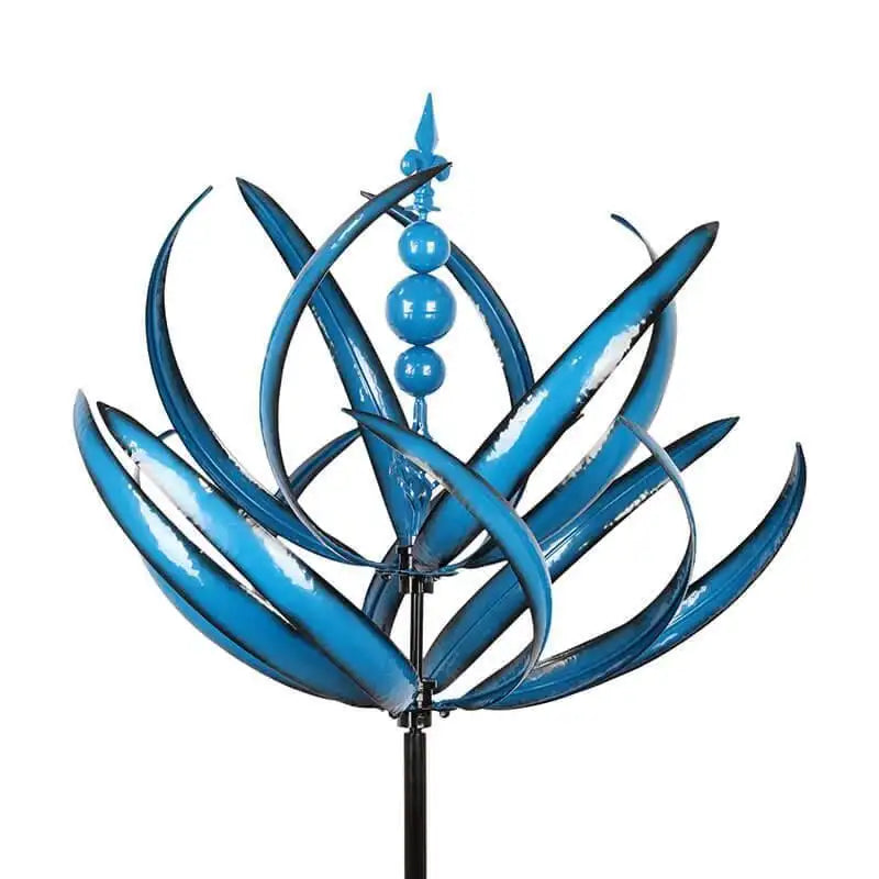 New Harlow 3D Metal Wind Spinner – Wind-Powered Kinetic Sculpture for Garden & Lawn Décor