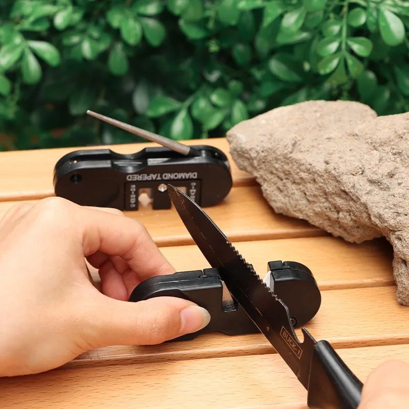 Portable Whetstone Mini Multi-function Sharpener Rod