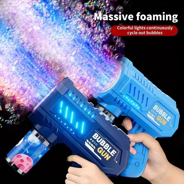 Fully Automatic Bubble Gun Rocket Bubbles Machine