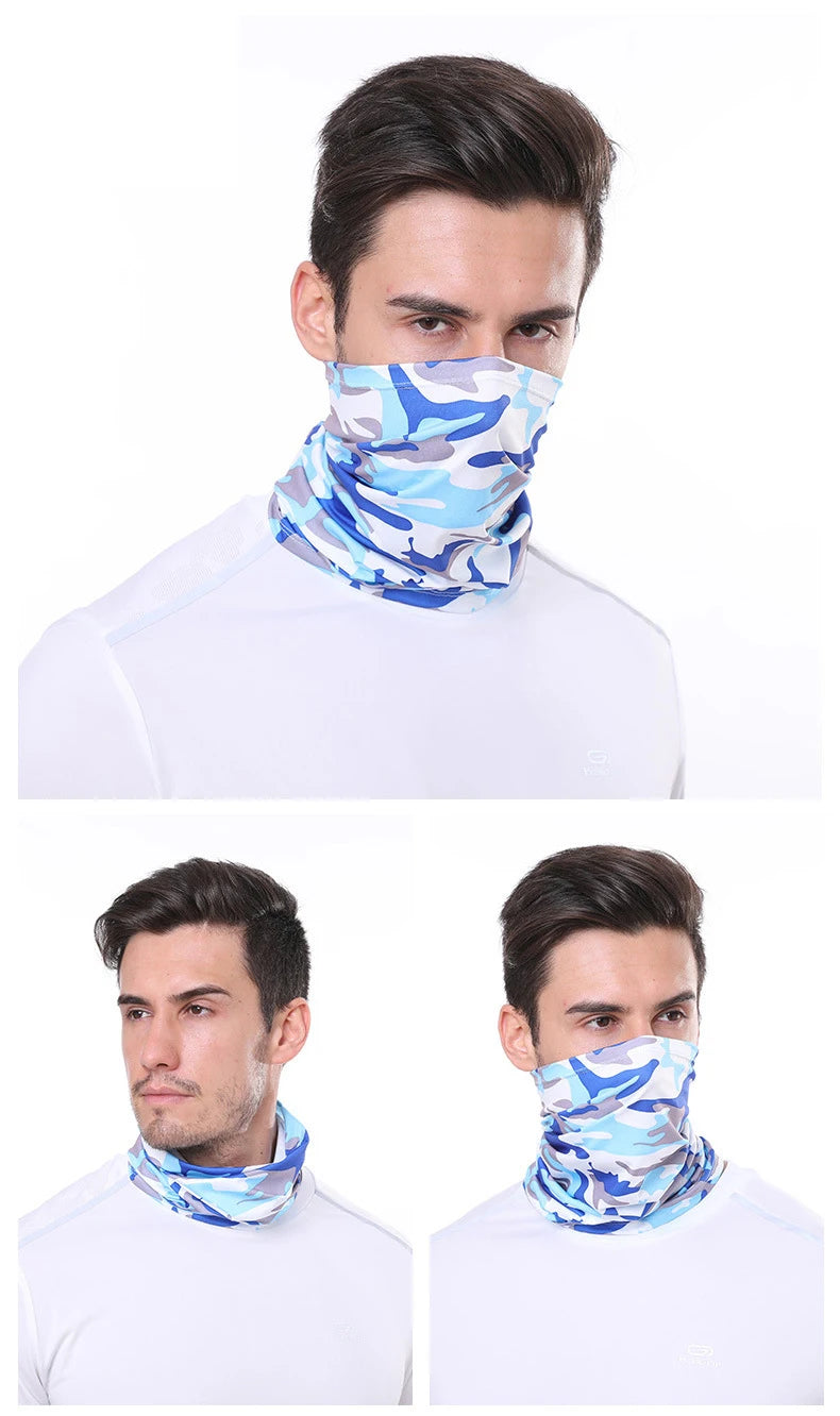 Outdoor Ice Silk Sun Protection Bib – Full Face Motorcycle & Sports Bandana