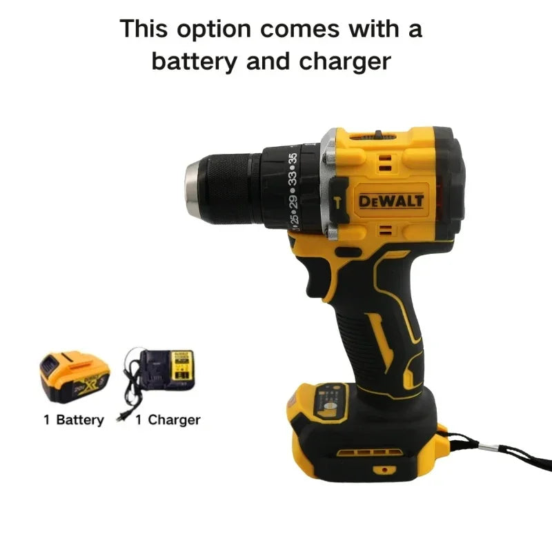Dewalt 20V DCD805 Cordless Impact Drill Brushless Drill Impact Drill /Driver Kit Tool in Rechargeable Power Tools 2300RPM Wrench