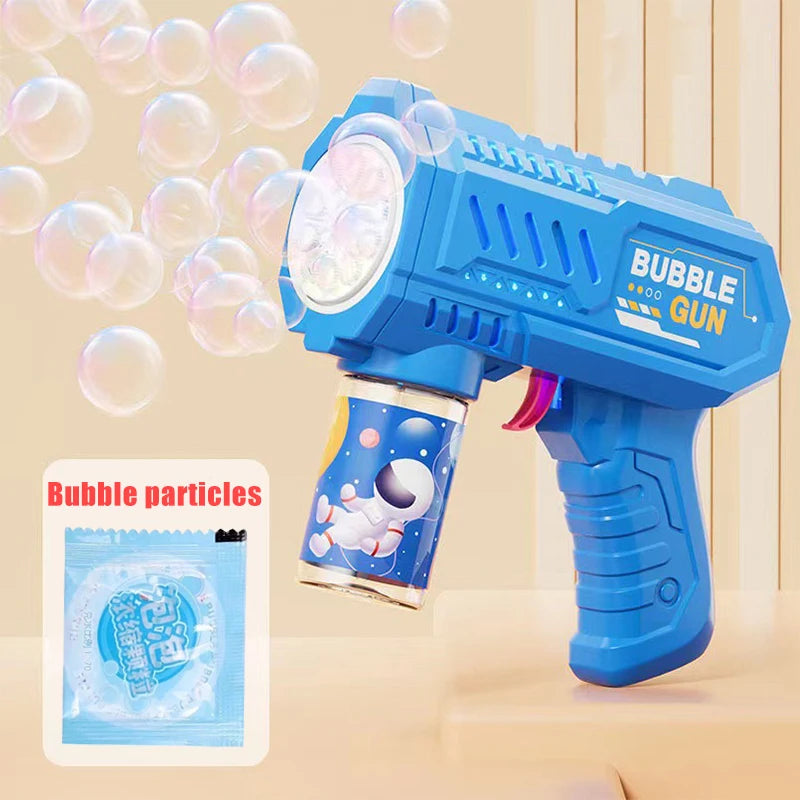 Fully Automatic Bubble Gun Rocket Bubbles Machine