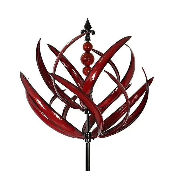 New Harlow 3D Metal Wind Spinner – Wind-Powered Kinetic Sculpture for Garden & Lawn Décor