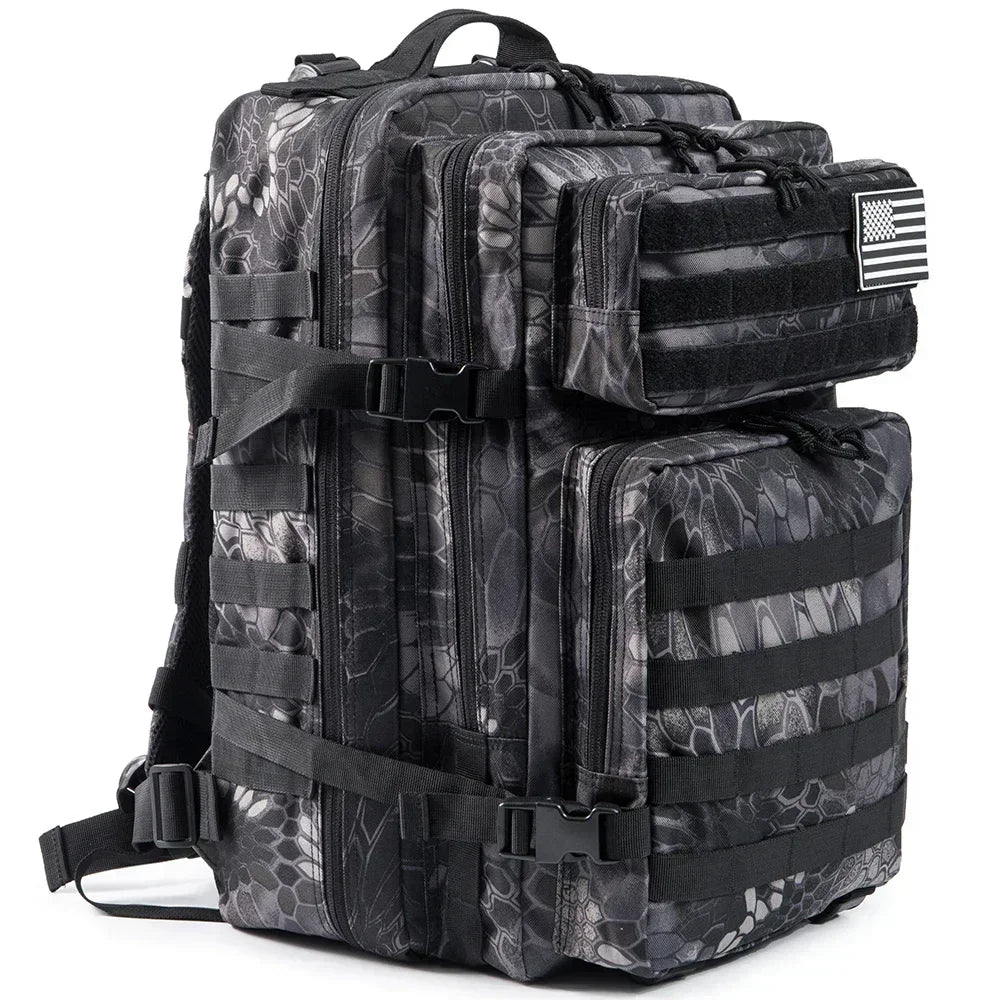 45L Large Capacity Tactical Outdoor Backpack – Rugged, Ready & Built for Adventure