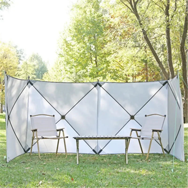 Camping Windscreen Folding Windproof Shield – Outdoor Gas Stove Windshield