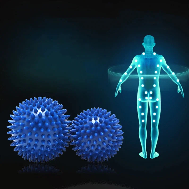 7cm Spiked Massage Ball – Hard PVC Trigger Point Therapy Ball for Pain Relief & Recovery