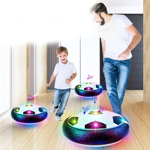 Hover Soccer Ball Toy – LED Floating Football with Music for Kids