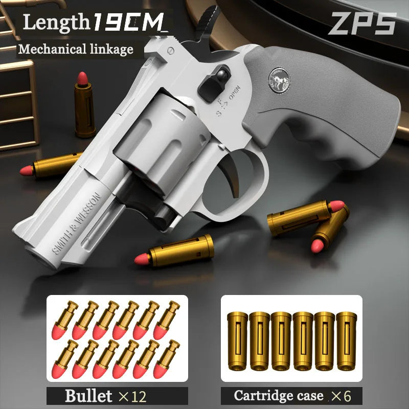 Continuous Firing ZP5 357 Revolver Launcher Pistol