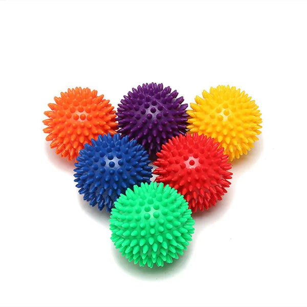 7cm Spiked Massage Ball – Hard PVC Trigger Point Therapy Ball for Pain Relief & Recovery