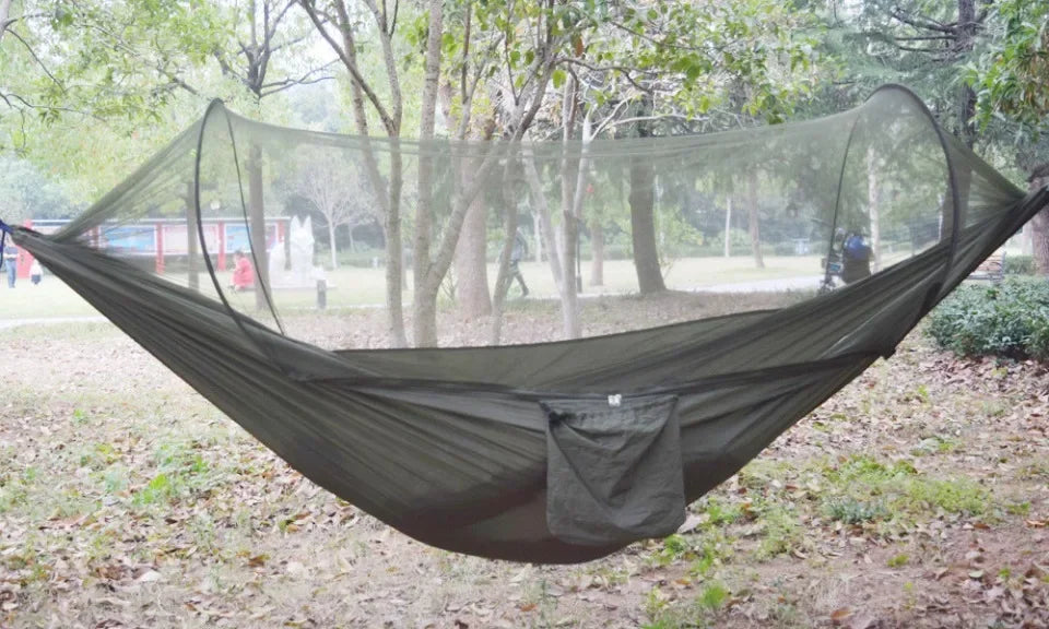 Outdoor Camping Hammock with Mosquito Net