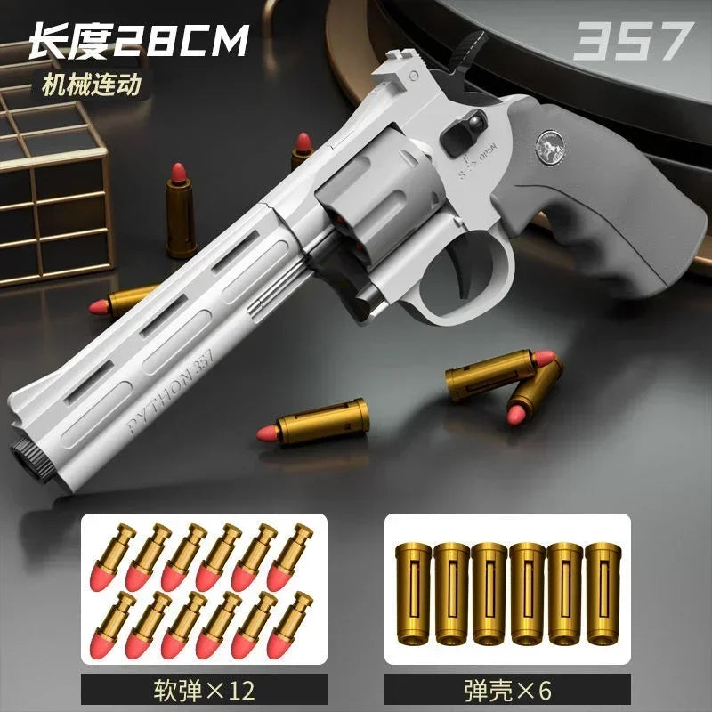 Continuous Firing ZP5 357 Revolver Launcher Pistol