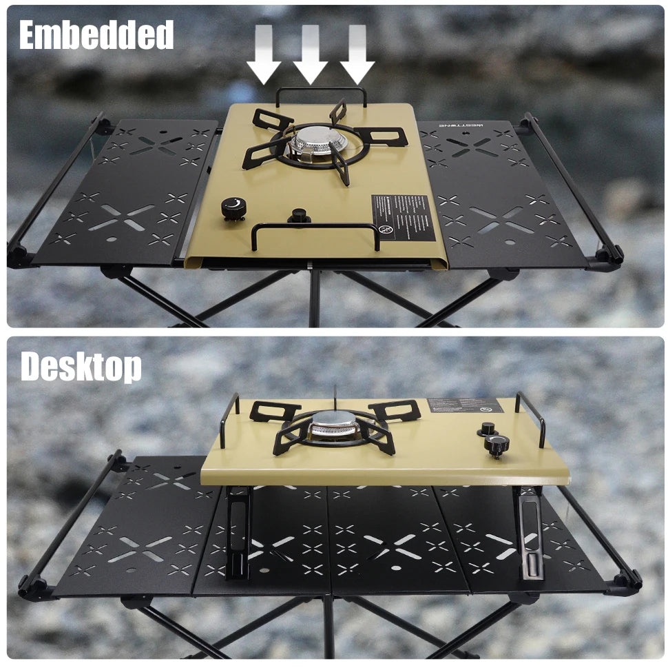 WESTTUNE 4000W High Power Portable Gas Stove – IGT-Compatible Folding Outdoor Burner