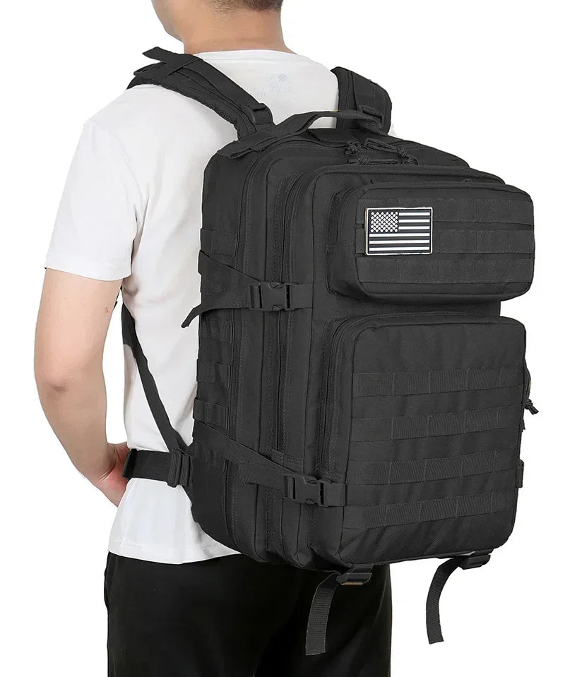 45L Large Capacity Tactical Outdoor Backpack – Rugged, Ready & Built for Adventure