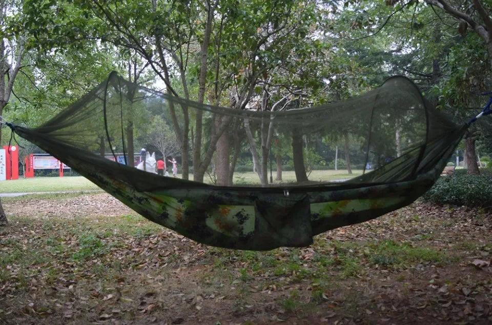 Outdoor Camping Hammock with Mosquito Net