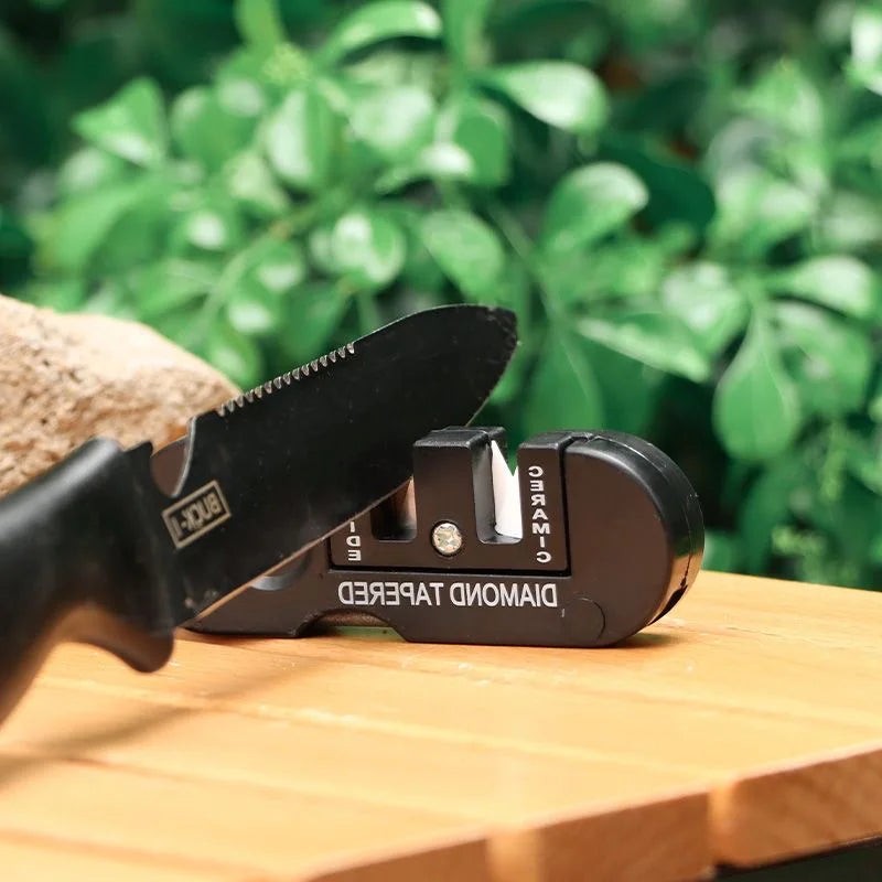 Portable Whetstone Mini Multi-function Sharpener Rod