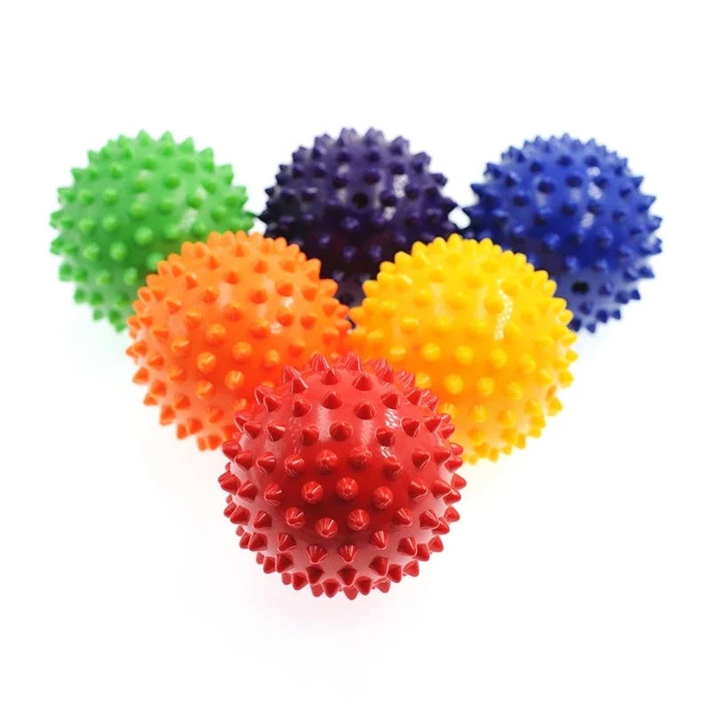 7cm Spiked Massage Ball – Hard PVC Trigger Point Therapy Ball for Pain Relief & Recovery
