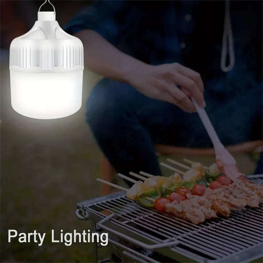 USB Rechargeable LED Bulb – Portable Camping & Emergency Light