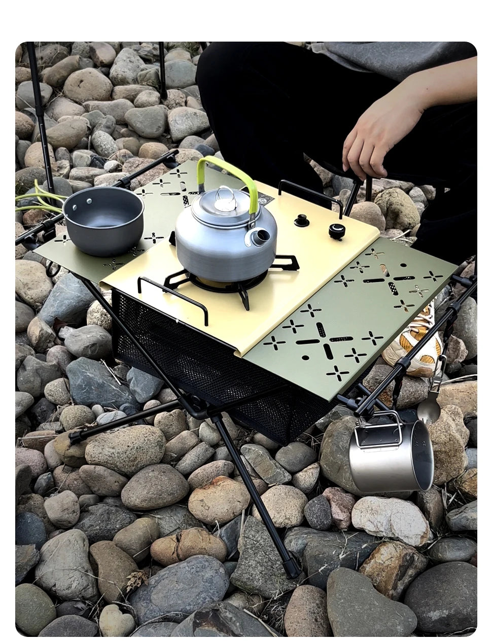 WESTTUNE 4000W High Power Portable Gas Stove – IGT-Compatible Folding Outdoor Burner