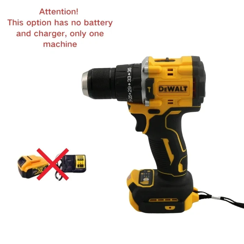 Dewalt 20V DCD805 Cordless Impact Drill Brushless Drill Impact Drill /Driver Kit Tool in Rechargeable Power Tools 2300RPM Wrench