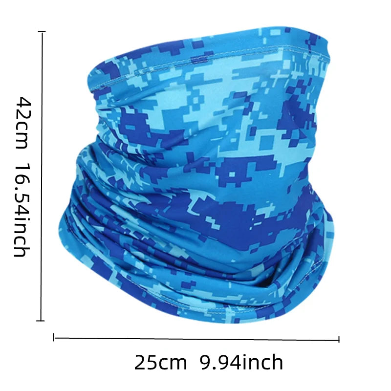 Outdoor Ice Silk Sun Protection Bib – Full Face Motorcycle & Sports Bandana