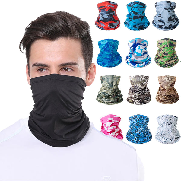 Outdoor Ice Silk Sun Protection Bib – Full Face Motorcycle & Sports Bandana