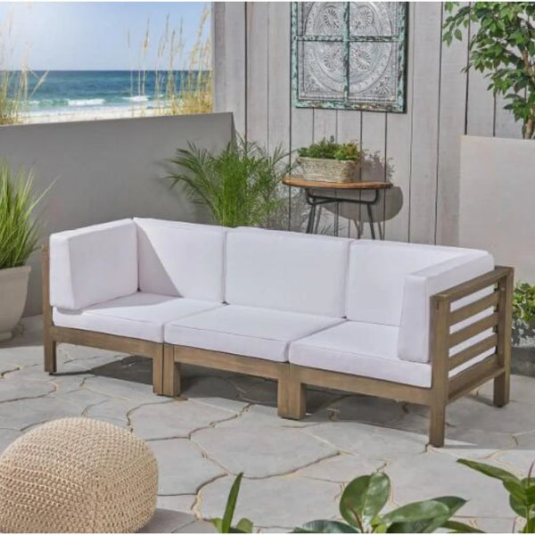 3-Piece Sofa Set Garden Sofas Outdoor Furniture