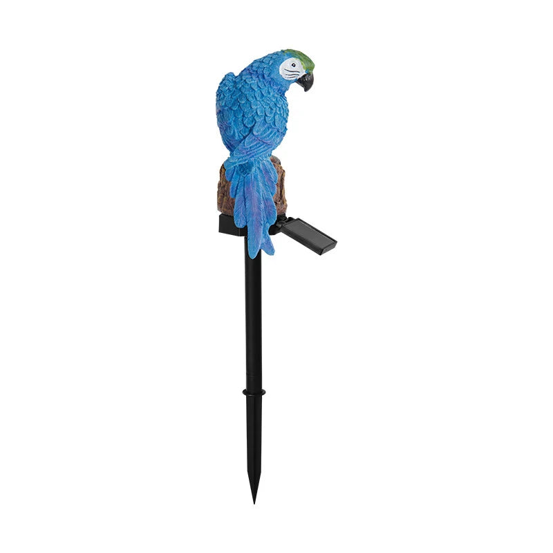 Solar Resin Lawn Lamp – Parrot, Owl, Eagle