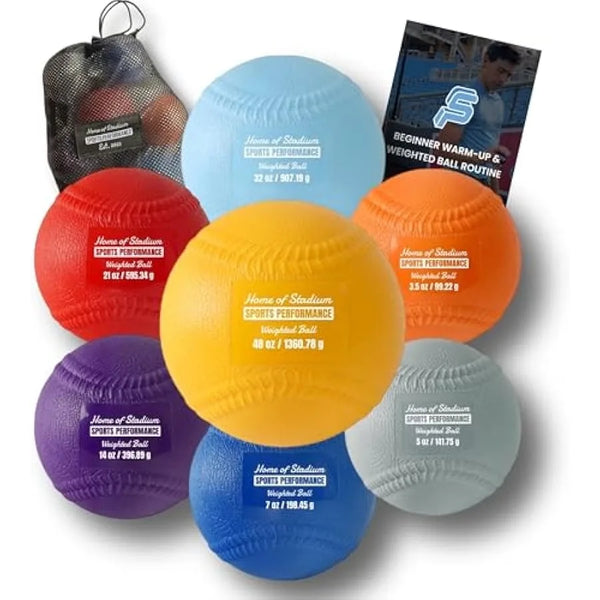 Soft Shell Weighted Balls for Pitching and Velocity Training