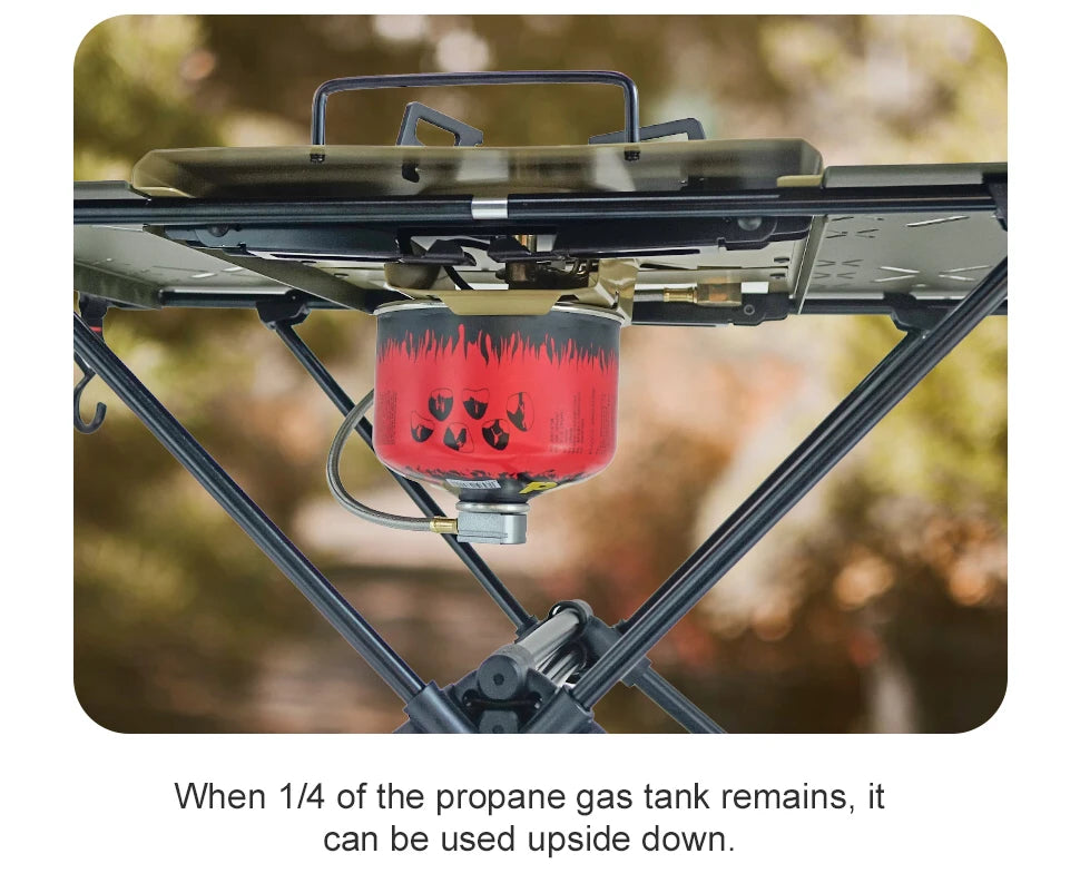 WESTTUNE 4000W High Power Portable Gas Stove – IGT-Compatible Folding Outdoor Burner