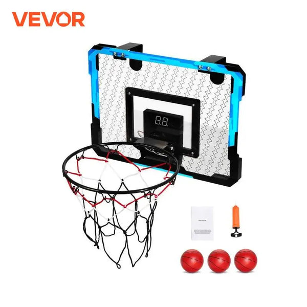 VEVOR Kids Basketball Toy Wall-Mounted Foldable Hoop