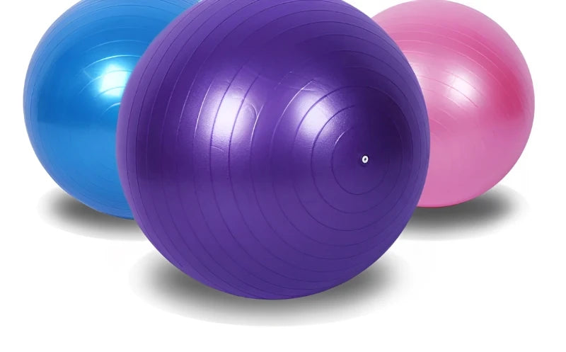Yoga Pilates Exercise Ball – Thickened & Explosion-Proof for Home Fitness (45–95cm)