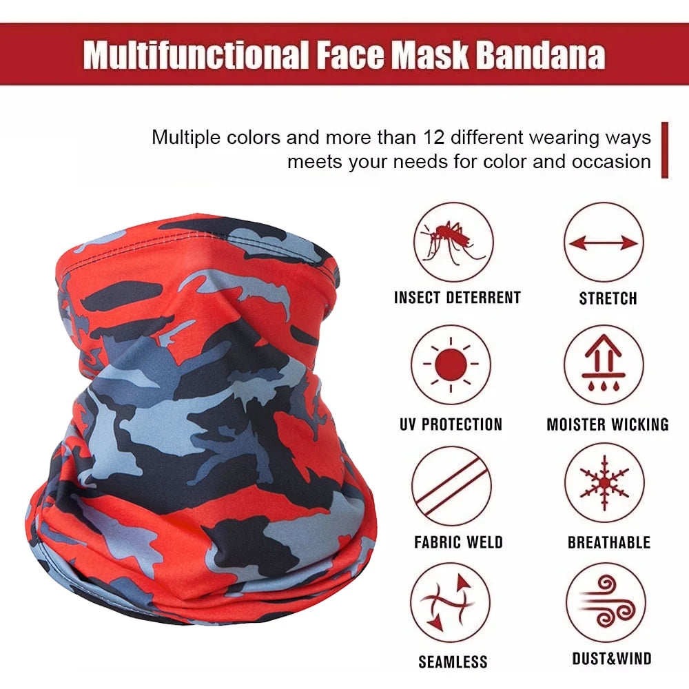 Outdoor Ice Silk Sun Protection Bib – Full Face Motorcycle & Sports Bandana