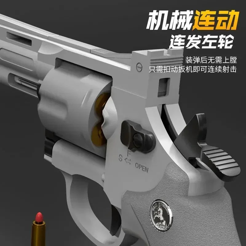 Continuous Firing ZP5 357 Revolver Launcher Pistol