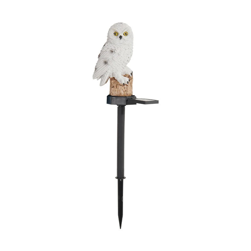 Solar Resin Lawn Lamp – Parrot, Owl, Eagle