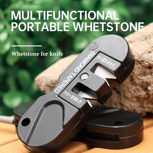 Portable Whetstone Mini Multi-function Sharpener Rod