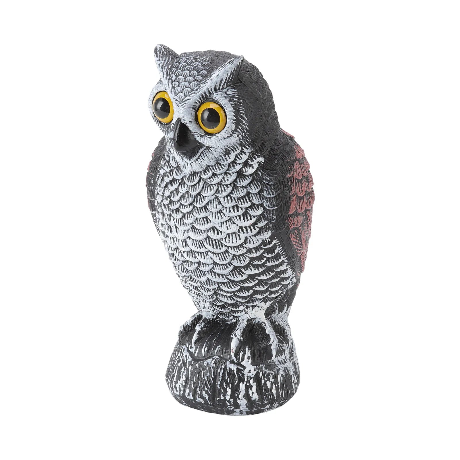 🦉 Owl Bird Deterrent – Realistic Garden Owl Decoy to Keep Birds Away