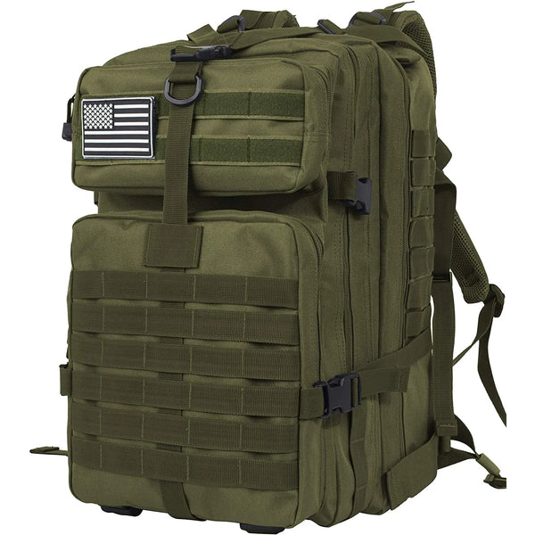 QT&QY 50L Tactical Backpack – Heavy-Duty Outdoor & EDC Molle Pack