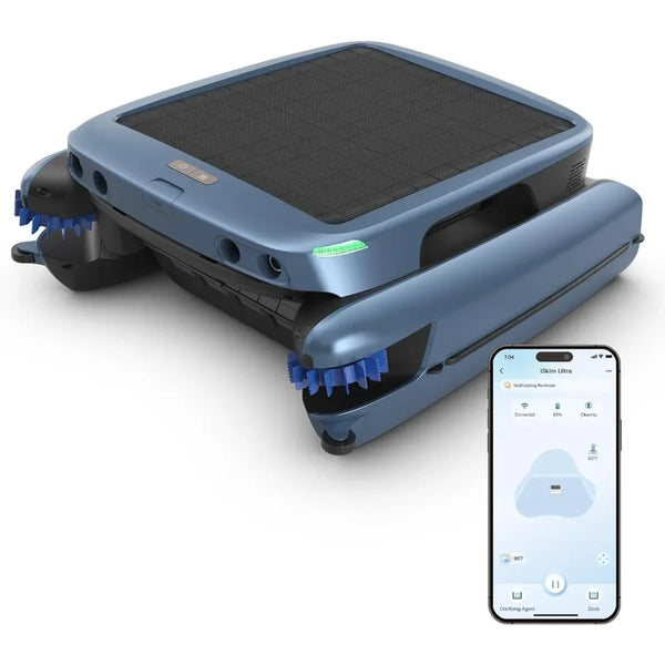 Solar Powered Robot Pool Skimmer