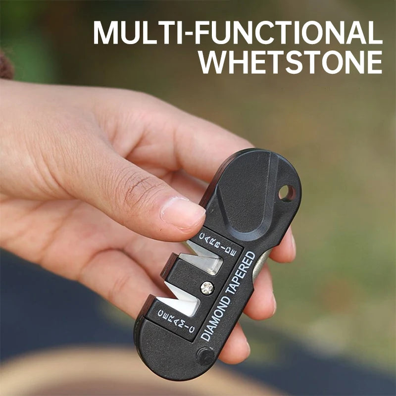 Portable Whetstone Mini Multi-function Sharpener Rod