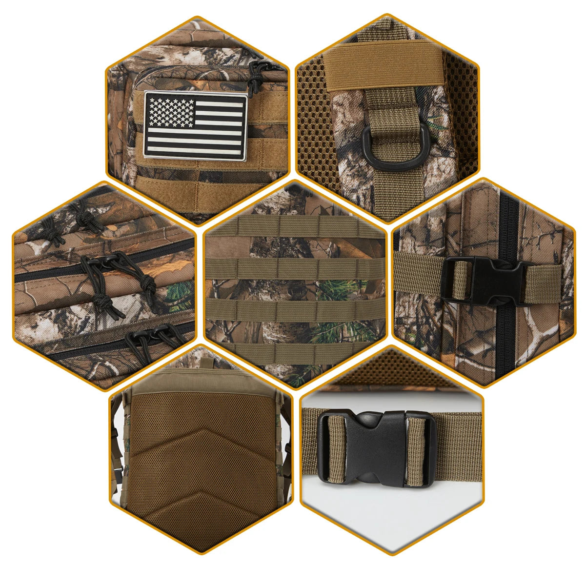 45L Large Capacity Tactical Outdoor Backpack – Rugged, Ready & Built for Adventure