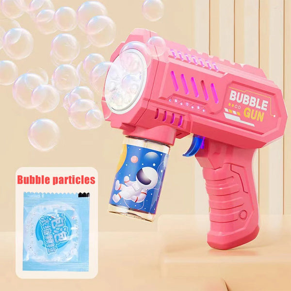 Fully Automatic Bubble Gun Rocket Bubbles Machine