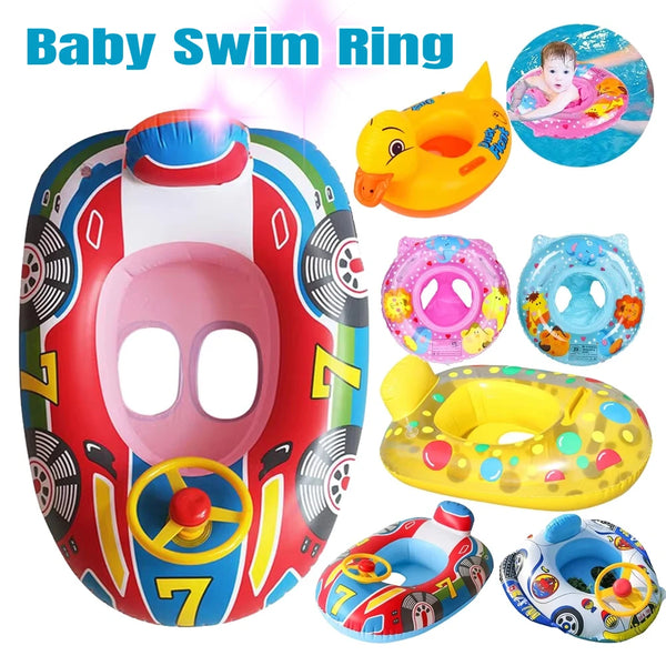 Children Swimming Ring Inflatable Baby Pool Float
