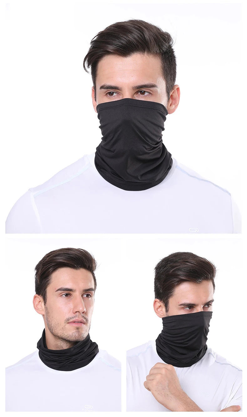 Outdoor Ice Silk Sun Protection Bib – Full Face Motorcycle & Sports Bandana