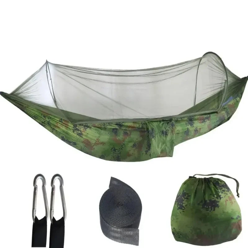 Outdoor Camping Hammock with Mosquito Net