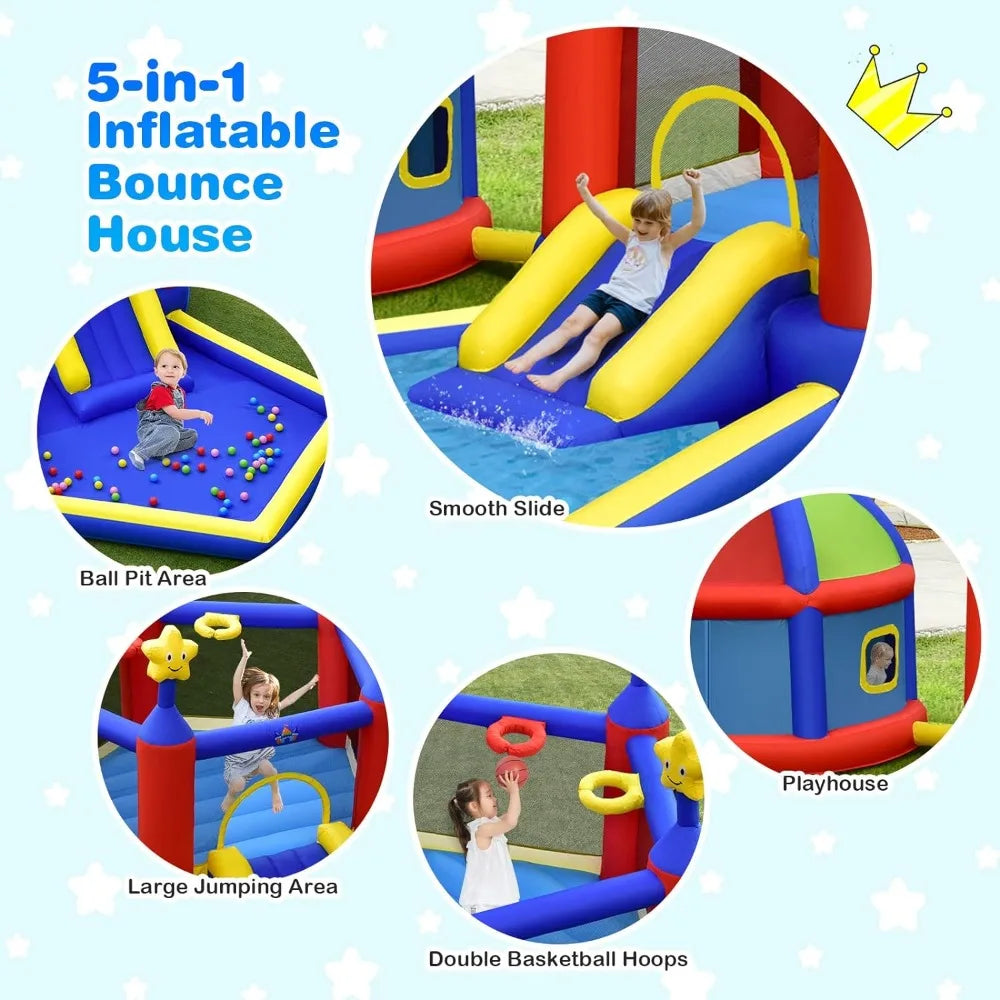 Inflatable Bounce House for Kids