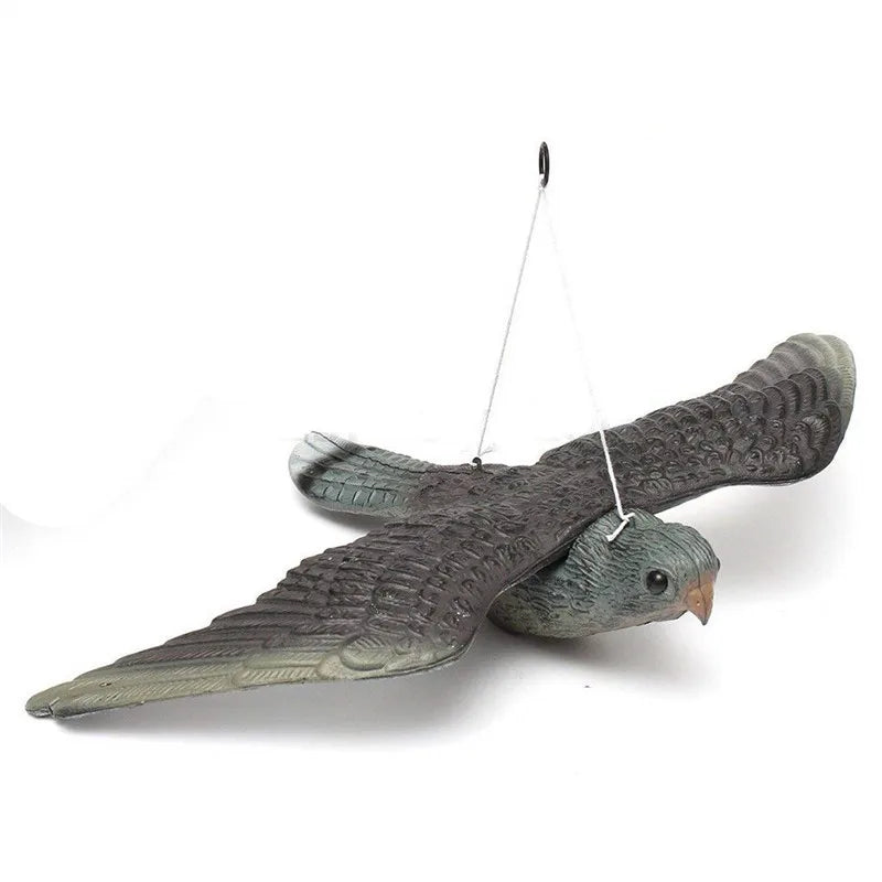 🦅 3D Flying Falcon Bird Repellent Decoy – Realistic Pest Control for Gardens, Farms & Yards